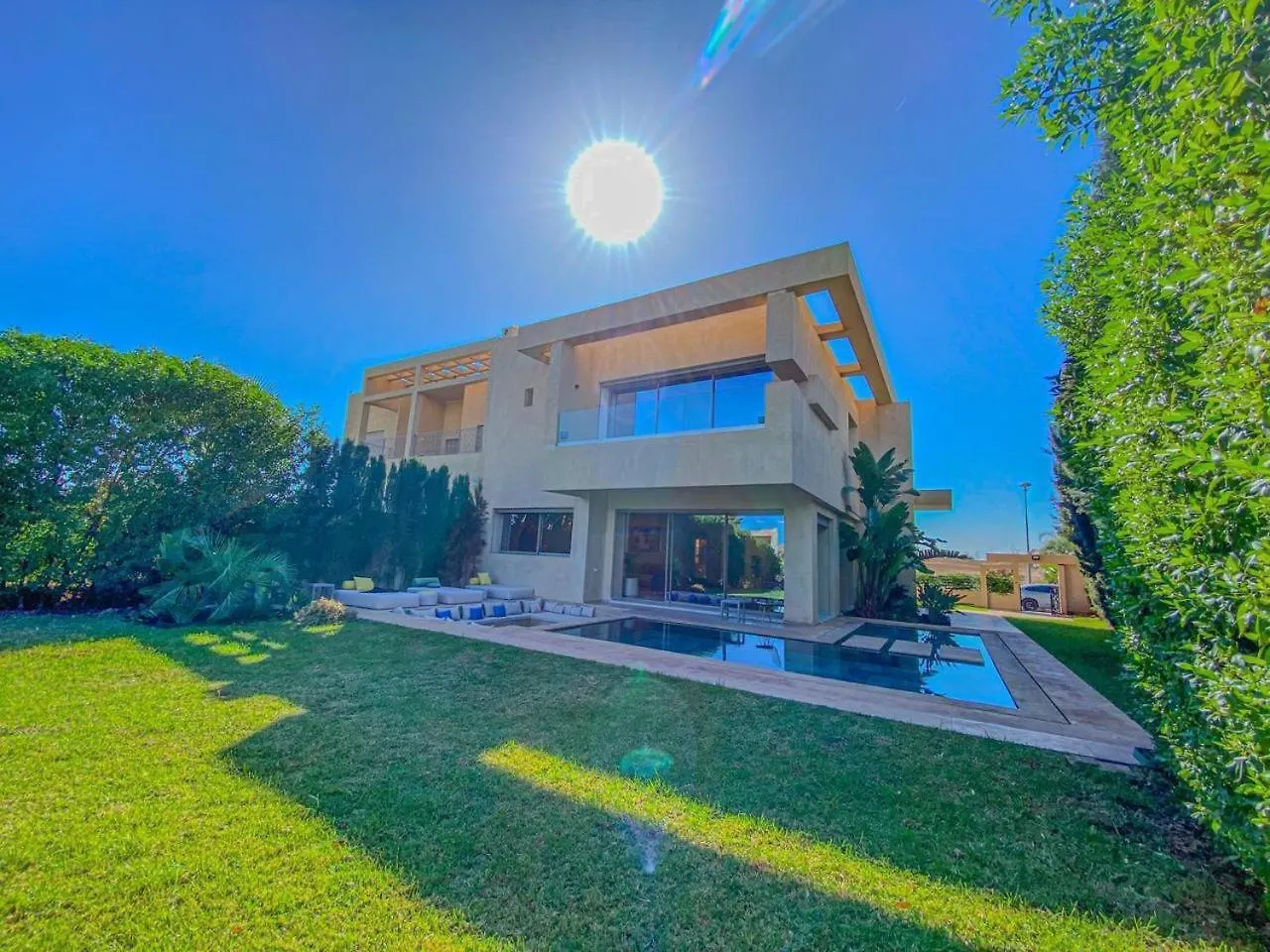 Villa Argan Golf Marrakech - 10 Minutes Du Centre ! 马拉喀什