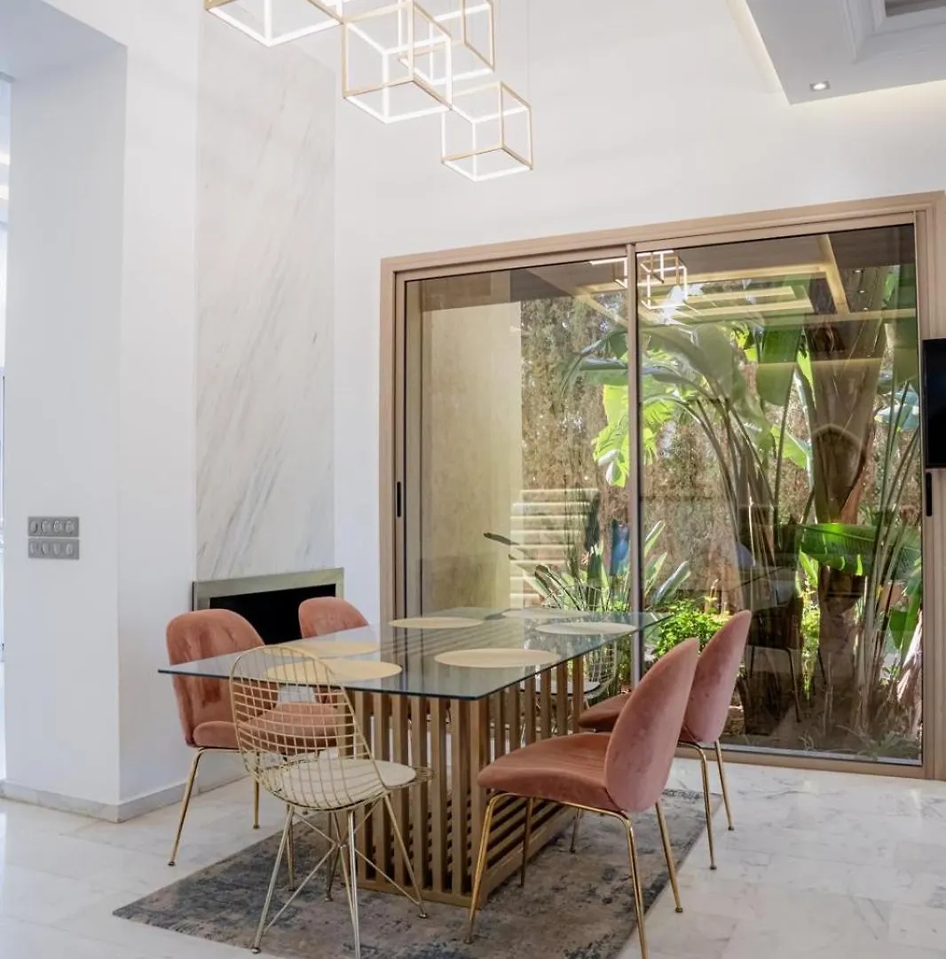 Villa Argan Golf Marrakech - 10 Minutes Du Centre ! 马拉喀什