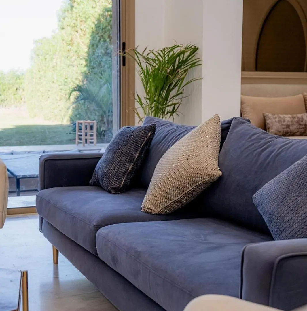 Villa Argan Golf Marrakech - 10 Minutes Du Centre ! 马拉喀什